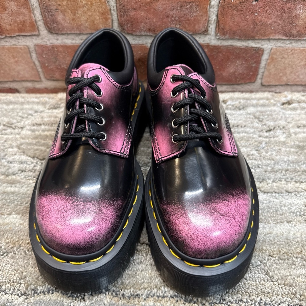 Dr martens Quad 8053 Quad oxfords women’s Sz 6 - Picture 2 of 14